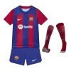 Barcelona Home Jersey Kit 2023/24 Kids(Jersey+Shorts+Socks)
