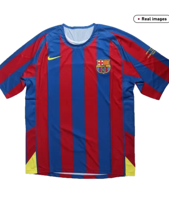 Barcelona Home Jersey Retro 2005/06  - UCL Final