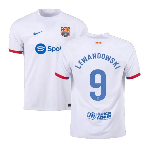 Barcelona LEWANDOWSKI #9 Away Jersey 2023/24