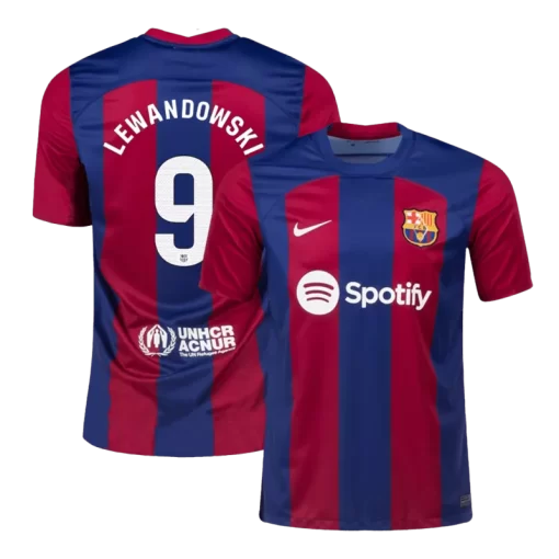 Barcelona LEWANDOWSKI #9 Home Jersey 2023/24