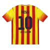 Barcelona MESSI #10 Away Jersey Retro 2013/14