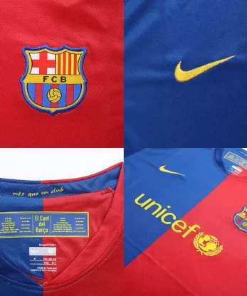 Barcelona MESSI #10 Home Jersey Retro 2008/09 - UCL Final