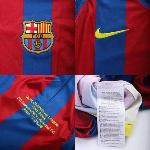 Barcelona MESSI #30 Home Jersey Retro 2005/06 - UCL Final