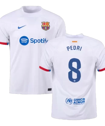 Barcelona PEDRI #8 Away Jersey 2023/24