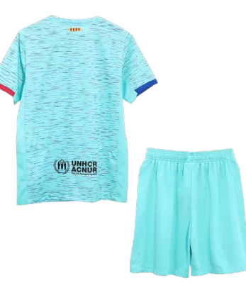 Barcelona Third Away Jersey Kit 2023/24 (Jersey+Shorts)