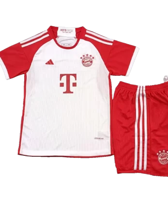 Bayern Munich Home Jersey Kit 2023/24 Kids(Jersey+Shorts+Socks)