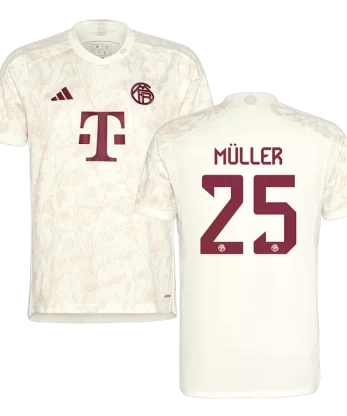 Bayern Munich MÜLLER #25 Third Away Jersey 2023/24