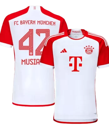 Bayern Munich MUSIALA #42 Home Jersey 2023/24