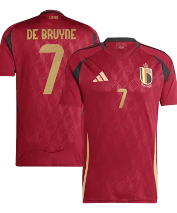 Belgium DE BRUYNE #7 Home Jersey EURO 2024