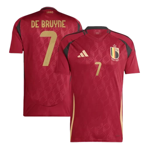 Belgium DE BRUYNE #7 Home Jersey EURO 2024