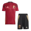 Belgium Home Jersey Kit EURO 2024 (Jersey+Shorts)