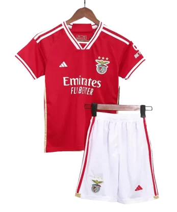 Benfica Home Jersey Kit 2023/24 Kids(Jersey+Shorts)