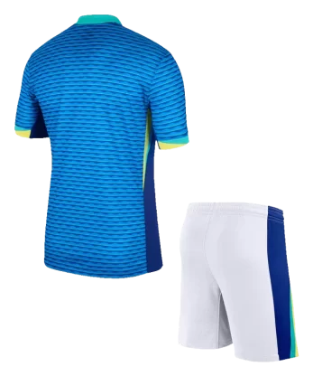 Brazil Away Jersey Kit Copa America 2024 (Jersey+Shorts)