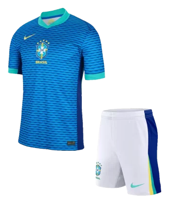 Brazil Away Jersey Kit Copa America 2024 (Jersey+Shorts)