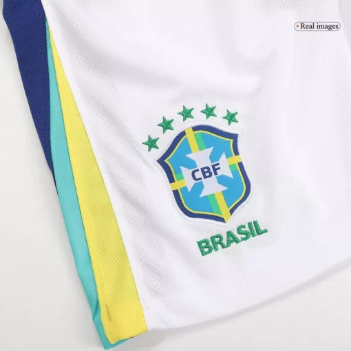 Brazil Away Soccer Shorts 2024
