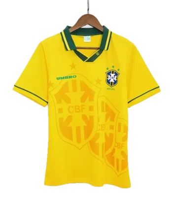 Brazil Home Jersey Retro 1993/94