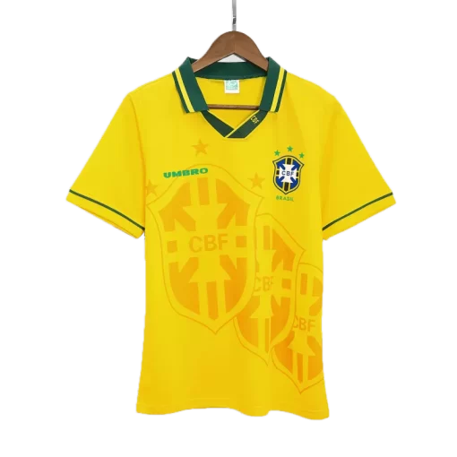 Brazil Home Jersey Retro 1993/94