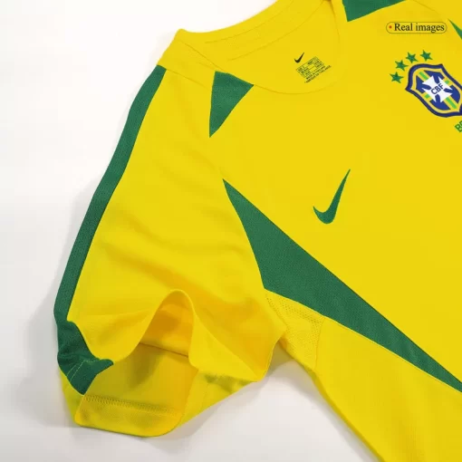 Brazil Home Jersey Retro 2002/03