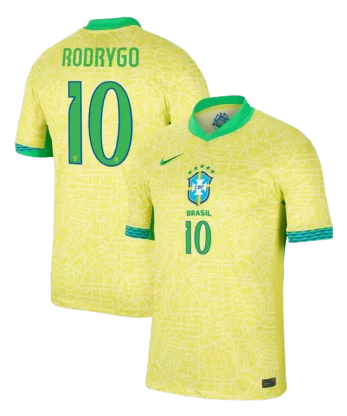 Brazil RODRYGO #10 Home Jersey Copa America 2024