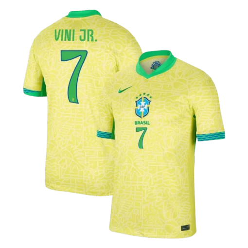 Brazil VINI JR. #7 Home Jersey Copa America 2024