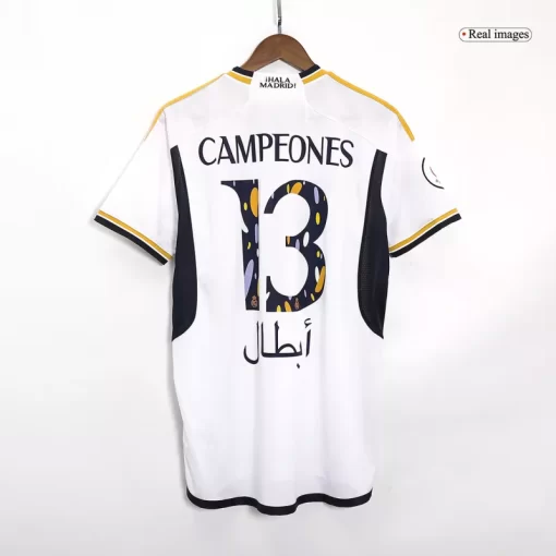 Campeones Supercopa Real Madrid CAMPEONES #13 Home Jersey 2023/24