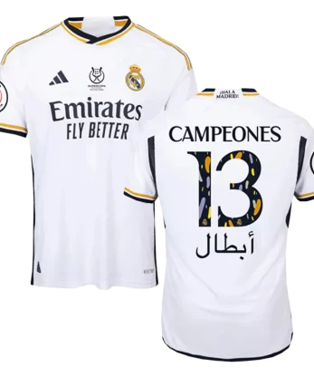 Campeones Supercopa Real Madrid CAMPEONES #13 Home Jersey Authentic 2023/24