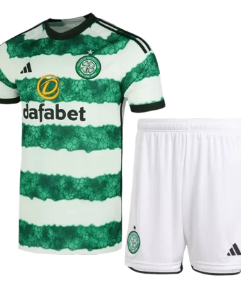 Celtic Home Jersey Kit 2023/24 (Jersey+Shorts)