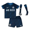 Chelsea Away Jersey Kit 2023/24 Kids(Jersey+Shorts+Socks)