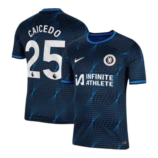 Chelsea CAICEDO #25 Away Jersey 2023/24