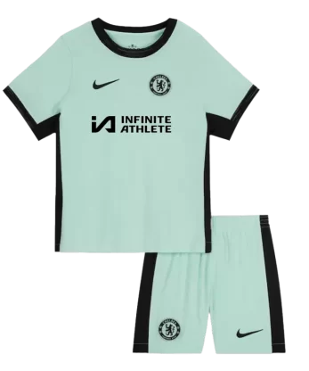 Chelsea Third Away Jersey Kit 2023/24 Kids(Jersey+Shorts)