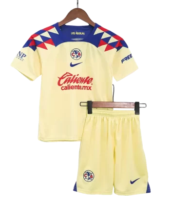 Club America Home Jersey Kit 2023/24 Kids(Jersey+Shorts)