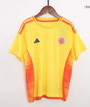 Colombia Home Jersey Kit Copa America 2024 Kids(Jersey+Shorts)