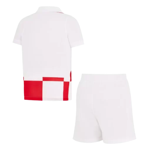 Croatia Home Jersey Kit EURO 2024 Kids(Jersey+Shorts)