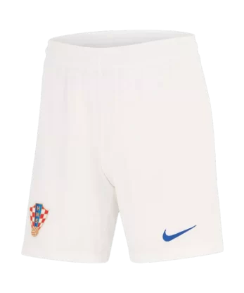 Croatia Home Soccer Shorts 2024
