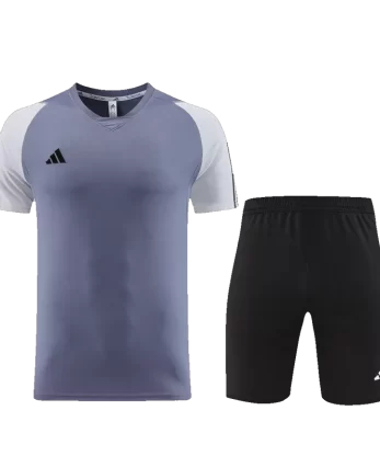 Customize Team Gray Soccer Jerseys Kit(Shirt+Short)