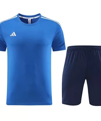 Customize Team Jersey Kit(Shirt+Short) Blue AD02