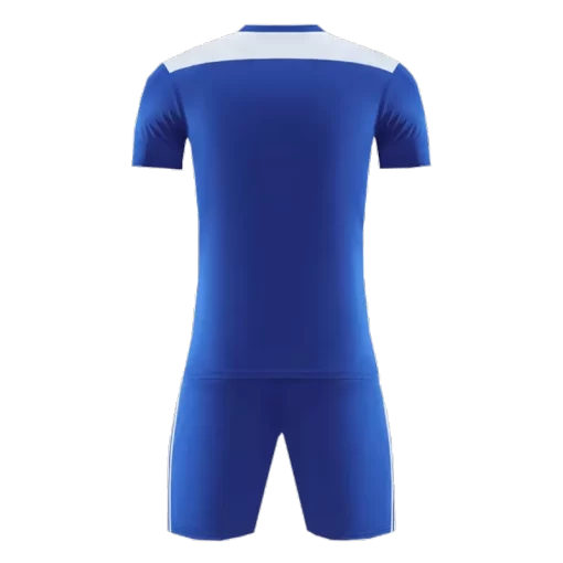 Customize Team Jersey Kit(Shirt+Short) Blue AD821