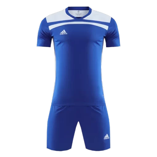 Customize Team Jersey Kit(Shirt+Short) Blue AD821