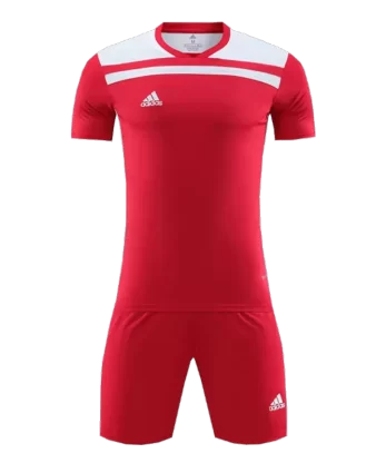 Customize Team Jersey Kit(Shirt+Short) Red AD821