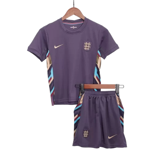 England Away Jersey Kit EURO 2024 Kids(Jersey+Shorts)