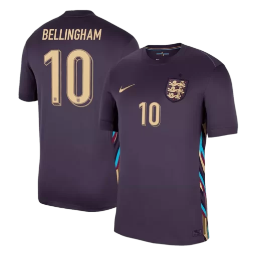 England BELLINGHAM #10 Away Jersey 2024