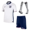 England Home Jersey Kit EURO 2024 Kids(Jersey+Shorts+Socks)
