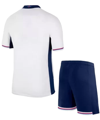 England Home Jersey Kit Euro 2024 (Jersey+Shorts)