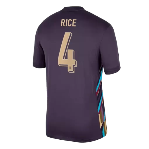 England RICE #4 Away Jersey 2024