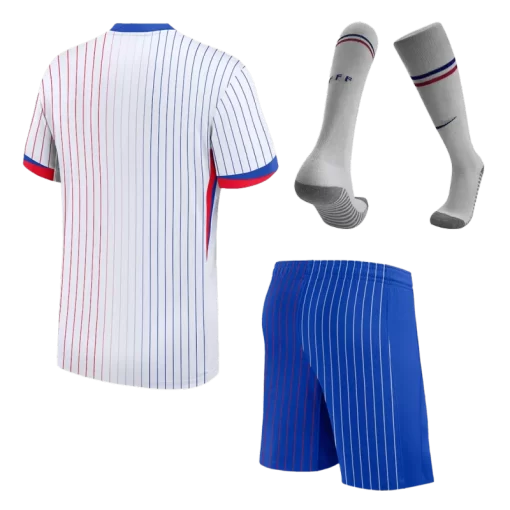 France Away Jersey Kit EURO 2024 Kids(Jersey+Shorts+Socks)