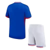 France Home Jersey Kit 2024 (Jersey+Shorts)