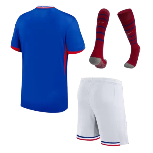 France Home Jersey Kit EURO 2024 (Jersey+Shorts+Socks)