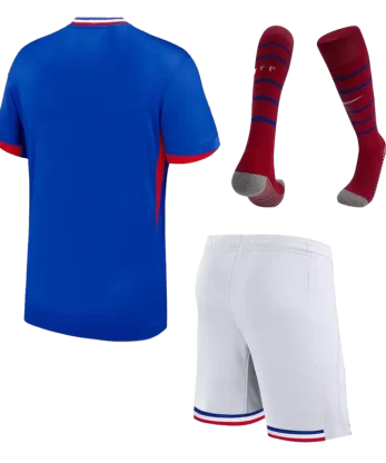 France Home Jersey Kit EURO 2024 Kids(Jersey+Shorts+Socks)