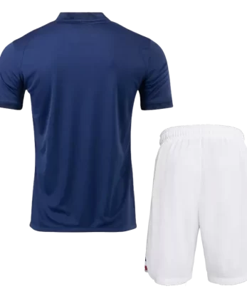 France Home Soccer Jersey Kit(Jersey+Shorts) 2022