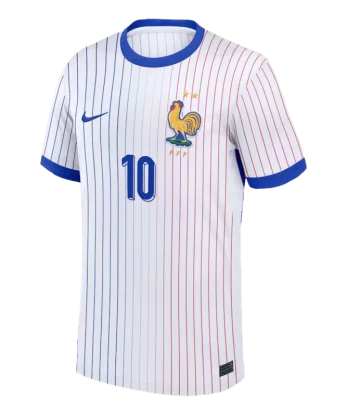 France MBAPPE #10 Away Jersey EURO 2024